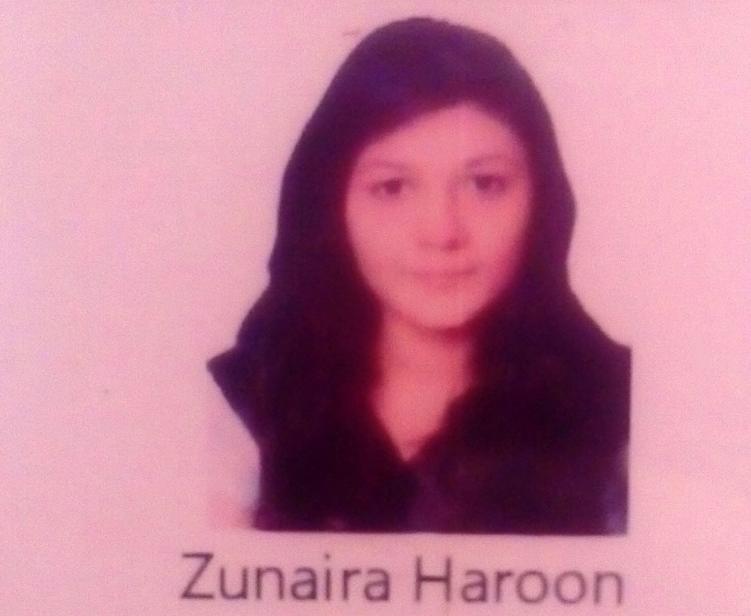 Zunaira Haroon