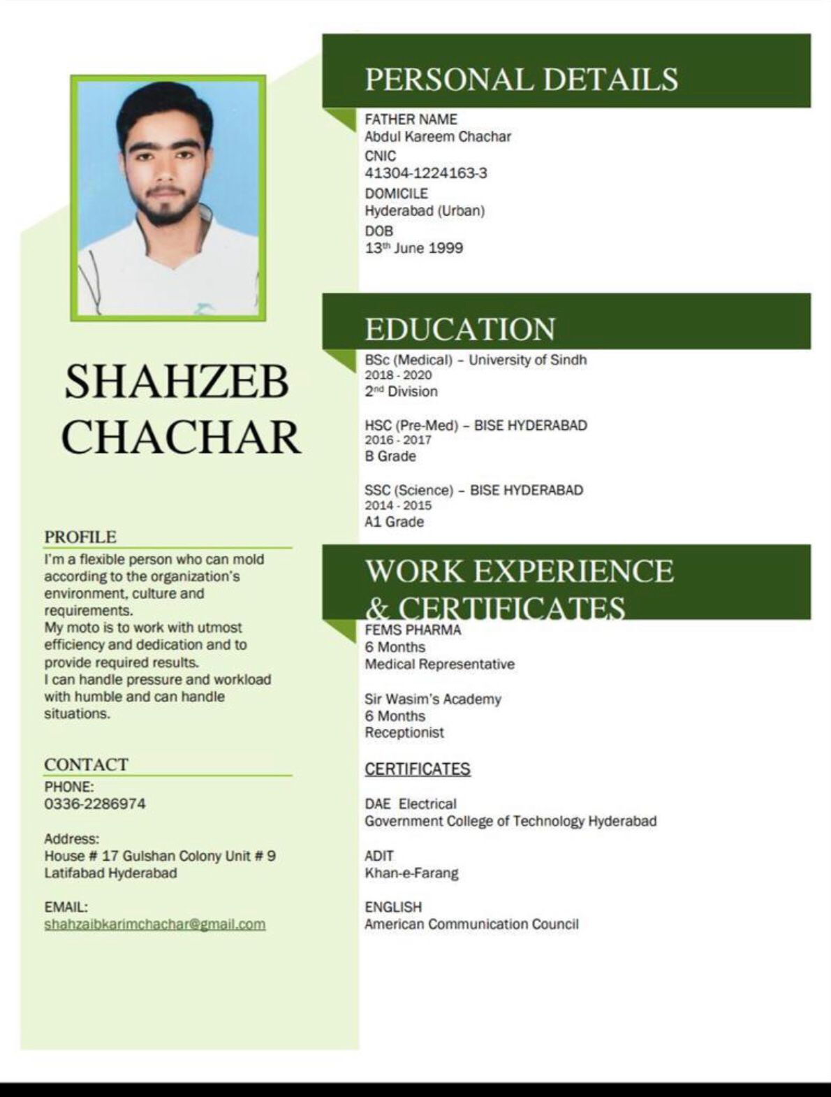 Shahzaib chachar